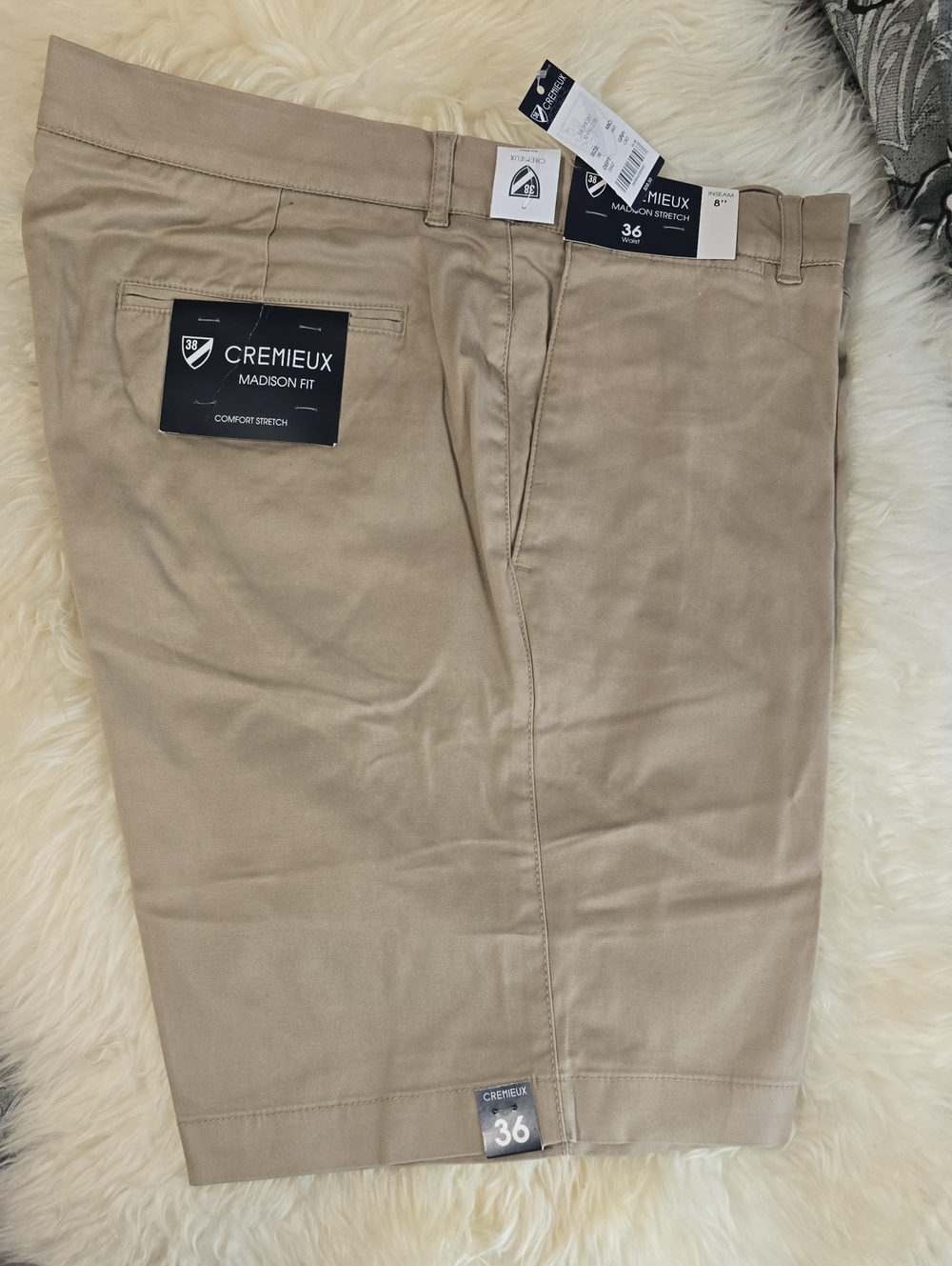 Cremieux Men's Chino Shorts in Khaki